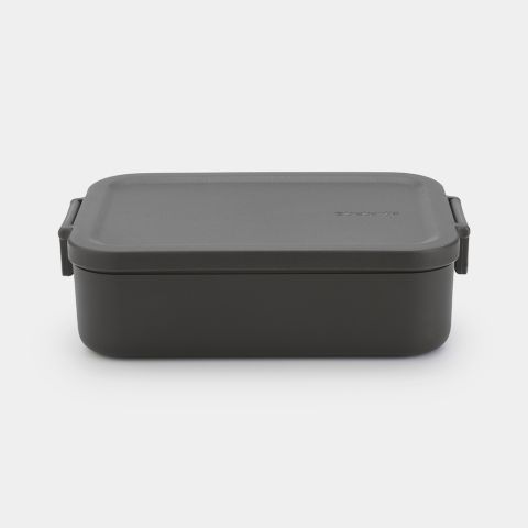 brabantia Make & Take Lunchbox Medium kunststof - Dark Grey