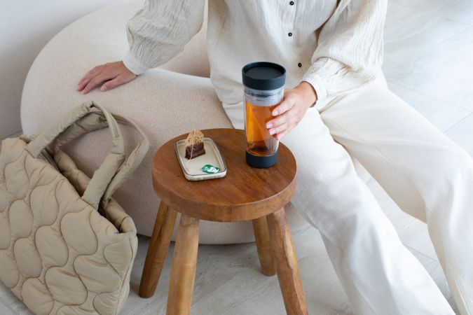 Brabantia Make & Take Theebeker Dubbelwandig 0 36L - Dark Grey