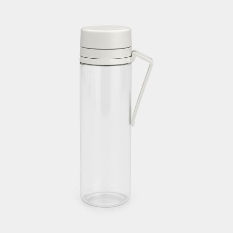 brabantia Make & Take Waterfles Met zeef 0 5 liter - Light Grey