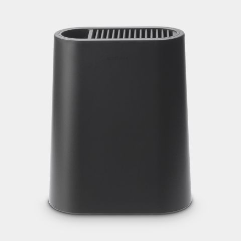 brabantia Messenblok met keukengereihouder Dark Grey