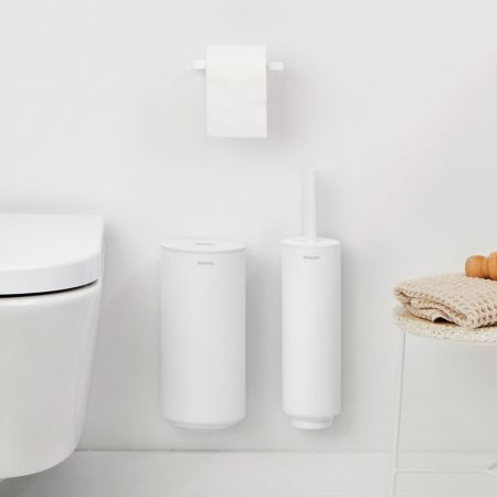 Brabantia MindSet Toiletaccessoires Set Van 3 Mineral Fresh White