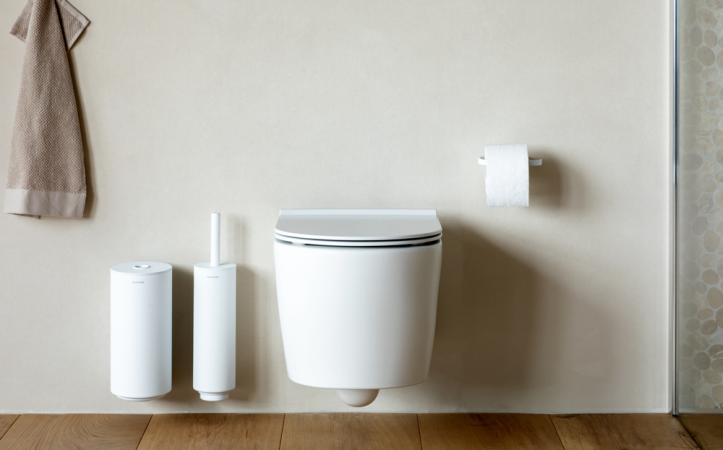 Brabantia MindSet Toiletaccessoires Set Van 3 Mineral Fresh White
