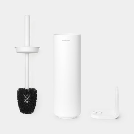 Brabantia MindSet Toiletborstel Met Houder Mineral Fresh White