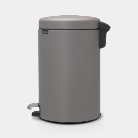 Brabantia NewIcon Pedaalemmer 12 Liter - Mineral Concrete Grey
