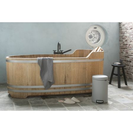 Brabantia NewIcon Pedaalemmer 12 Liter - Mineral Concrete Grey