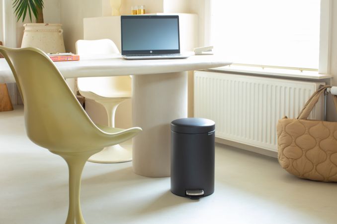 Brabantia NewIcon Pedaalemmer 12 Liter - Mineral Infinite Grey