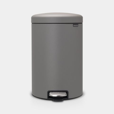 brabantia NewIcon Pedaalemmer 20 liter - Mineral Concrete Grey