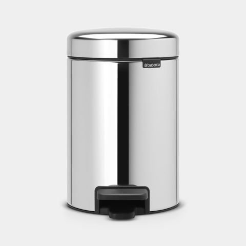brabantia NewIcon Pedaalemmer 3 liter - Brilliant Steel