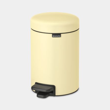 Brabantia NewIcon Pedaalemmer 3 Liter - Mellow Yellow