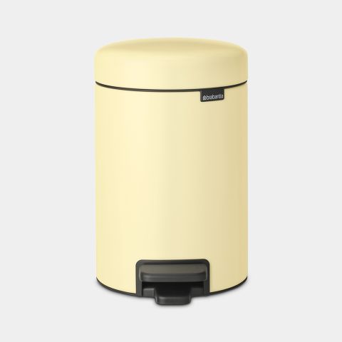 brabantia NewIcon Pedaalemmer 3 liter - Mellow Yellow