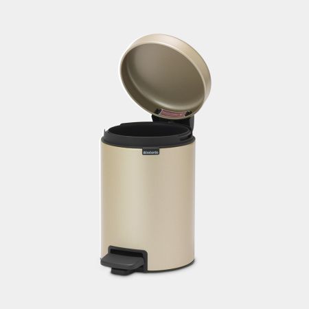 Brabantia NewIcon Pedaalemmer 3 Liter - Metallic Gold