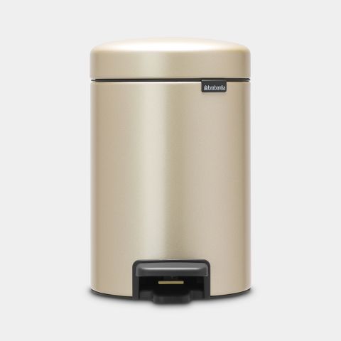 brabantia NewIcon Pedaalemmer 3 liter - Metallic Gold