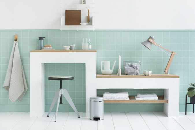 Brabantia NewIcon Pedaalemmer 3 Liter - Metallic Grey