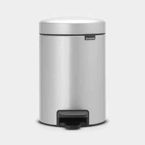 brabantia NewIcon Pedaalemmer 3 liter - Metallic Grey