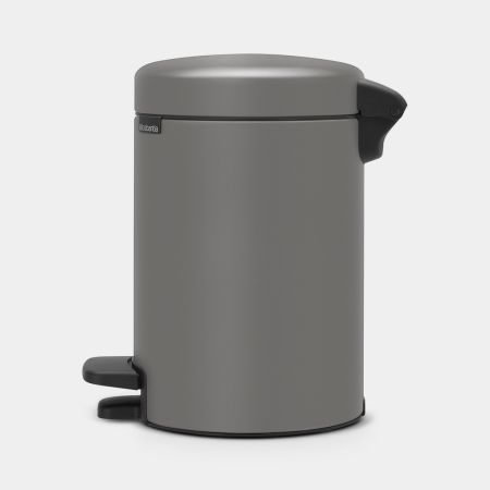 Brabantia NewIcon Pedaalemmer 3 Liter - Mineral Concrete Grey