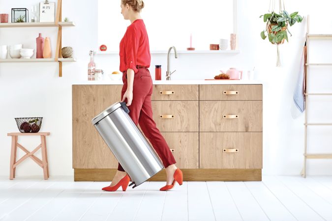 Brabantia NewIcon Pedaalemmer 30 Liter - Matt Steel Fingerprint Proof