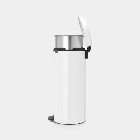 Brabantia NewIcon Pedaalemmer 30 Liter Metalen Binnenemmer - White