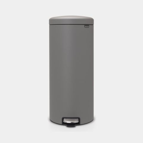 brabantia NewIcon Pedaalemmer 30 liter - Mineral Concrete Grey
