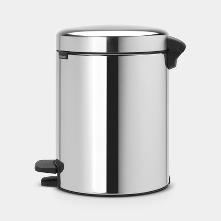 Brabantia NewIcon Pedaalemmer 5 Liter - Brilliant Steel