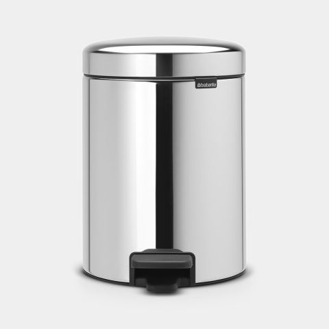 brabantia NewIcon Pedaalemmer 5 liter - Brilliant Steel