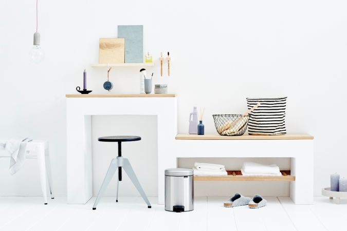 Brabantia NewIcon Pedaalemmer 5 Liter - Matt Steel Fingerprint Proof