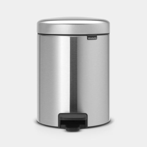 brabantia NewIcon Pedaalemmer 5 liter - Matt Steel Fingerprint Proof