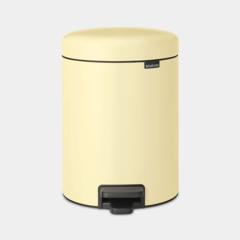 brabantia NewIcon Pedaalemmer 5 liter - Mellow Yellow