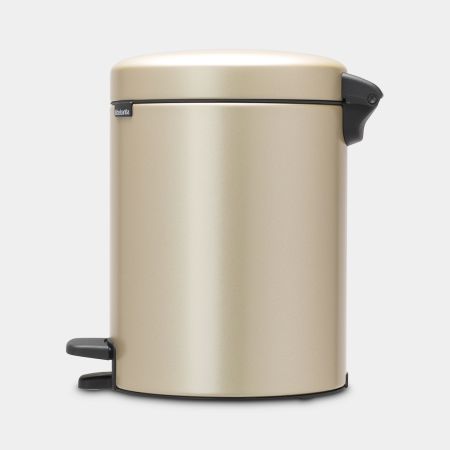 Brabantia NewIcon Pedaalemmer 5 Liter - Metallic Gold