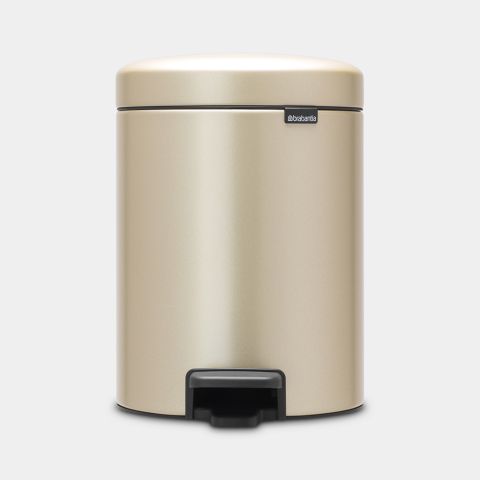 brabantia NewIcon Pedaalemmer 5 liter - Metallic Gold