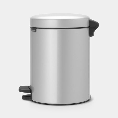 Brabantia NewIcon Pedaalemmer 5 Liter - Metallic Grey