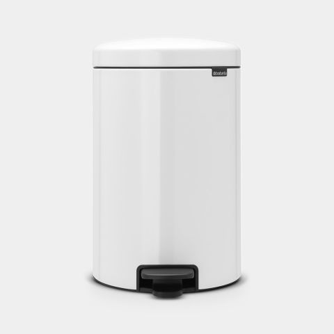 brabantia Pedaalemmer newIcon 20 liter metalen binnenemmer - White
