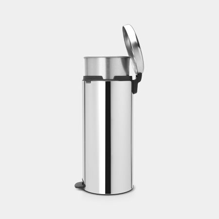 Brabantia Pedaalemmer NewIcon 30 Liter - Brilliant Steel