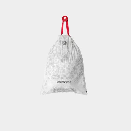 Brabantia PerfectFit Afvalzakken Voor NewIcon Code Y (20 Liter) Dispenser Pack 40 Stuks
