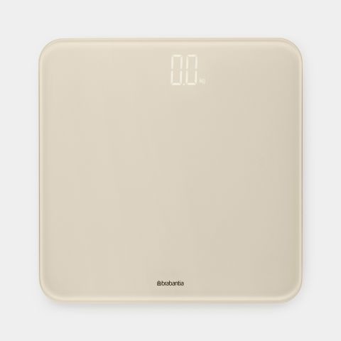 brabantia Personenweegschaal ReNew op batterijen - Soft Beige