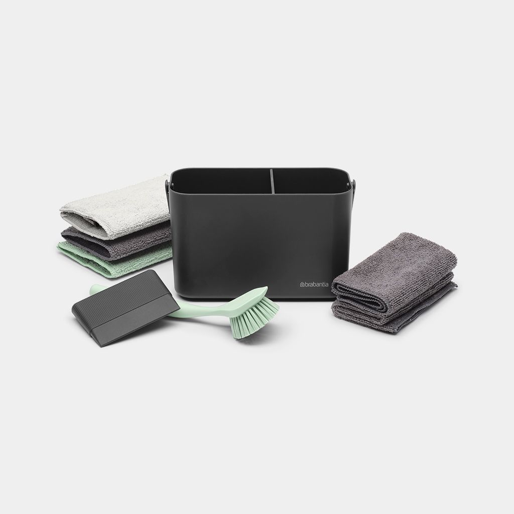 Brabantia SinkSide Aanrecht Organizer Set SinkSide Set Van 8 - Dark Grey