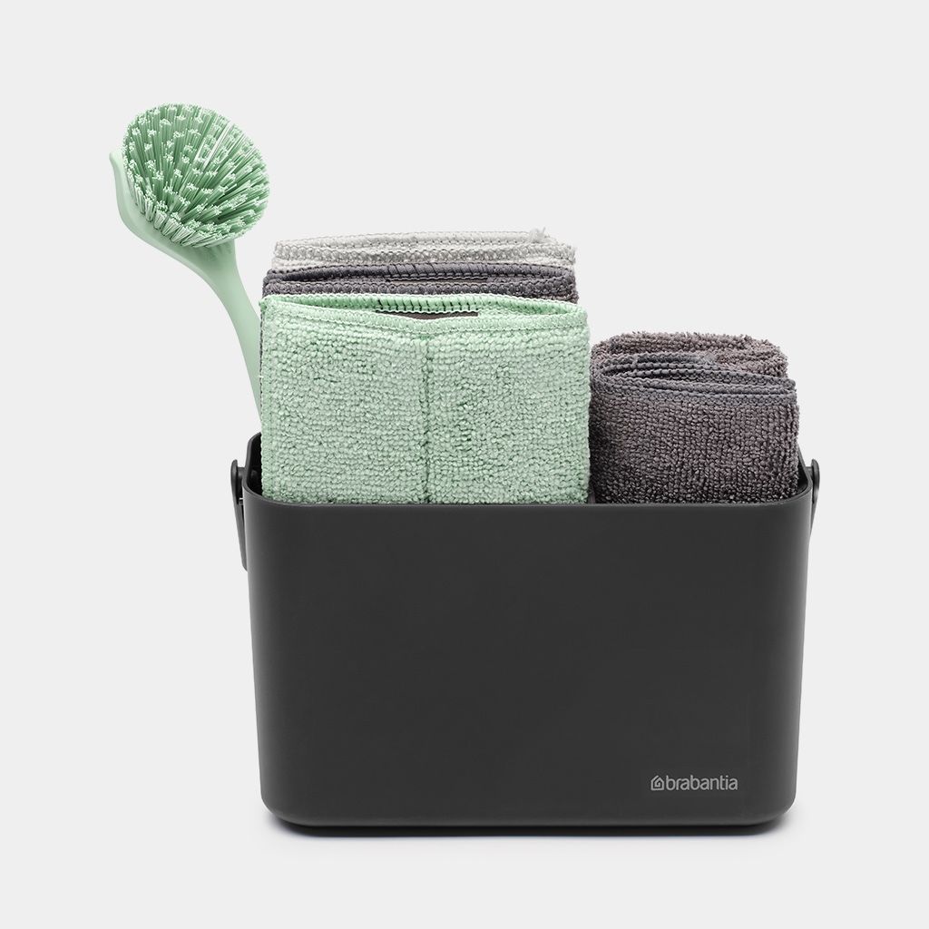 brabantia SinkSide Aanrecht organizer set SinkSide Set van 8 - Dark Grey