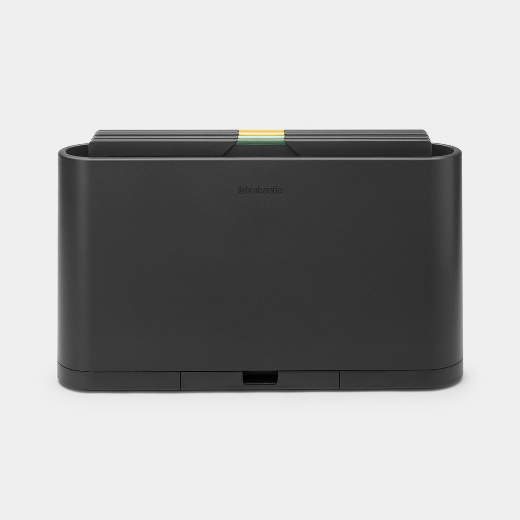 brabantia Snijplanken set plus houder Set van 4 TASTY+ - Dark Grey