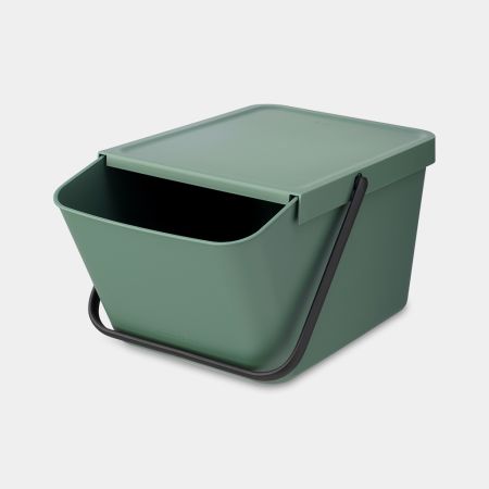 Brabantia Sort & Go Stapelbare Afvalemmer 20 Liter - Fir Green
