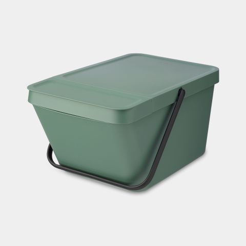 brabantia Sort & Go Stapelbare afvalemmer 20 liter - Fir Green