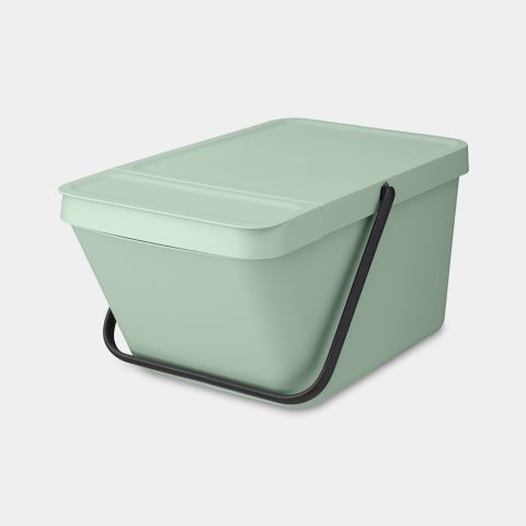 brabantia Sort & Go Stapelbare afvalemmer 20 liter - Jade Green