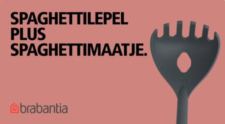 Brabantia Spaghettilepel Plus Meetinstrument TASTY+ - Vanilla Yellow