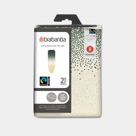 Brabantia Strijkplankhoes B 124 X 38 Cm Bovenlaag - New Dawn Fairtrade Katoen