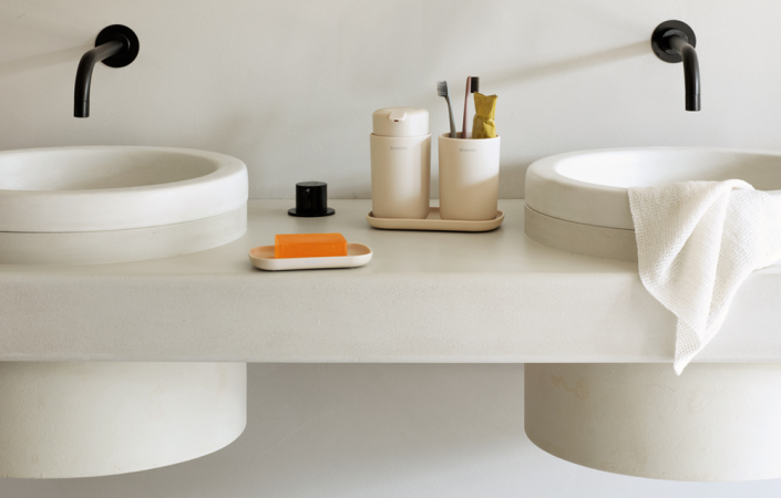 Brabantia Tandenborstelhouder ReNew Met Inzet - Soft Beige