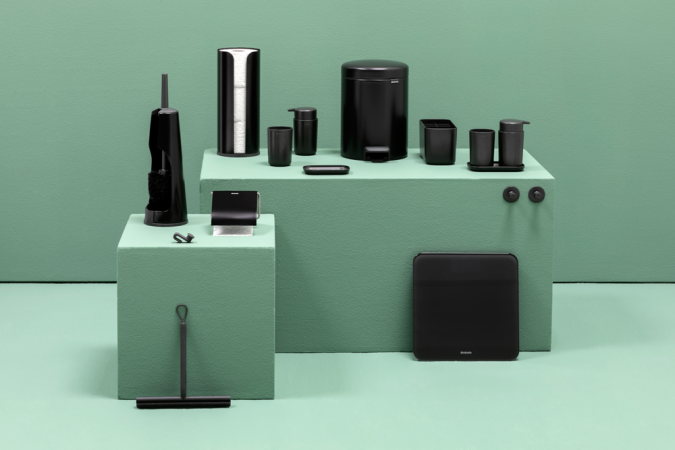 Brabantia Toiletaccessoires Set ReNew Set Van 3 - Platinum