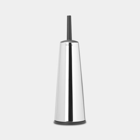 brabantia Toiletborstel en houder ReNew - Brilliant Steel