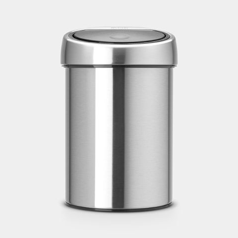 brabantia Touch Bin 3 liter - Matt Steel Fingerprint Proof