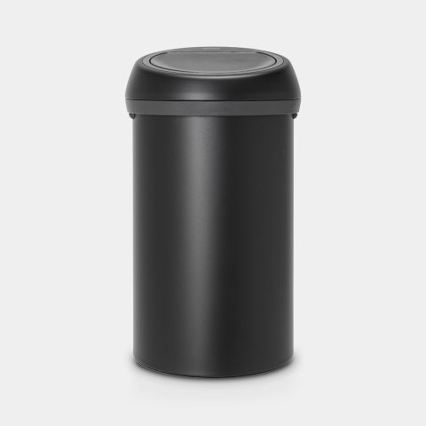 brabantia Touch Bin 60 liter - Mineral Moonlight Black