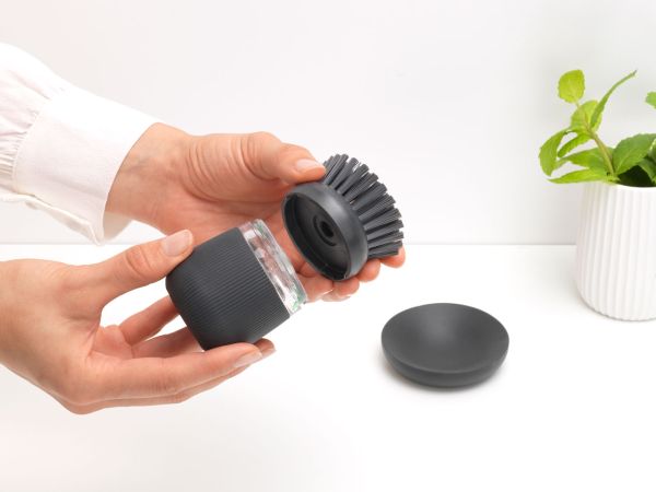 Brabantia Vervangingsafwasborstel Set Van 2 - Dark Grey