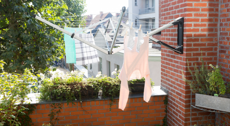 Brabantia WallFix Droogrek 24 Meter Met Beschermhoes