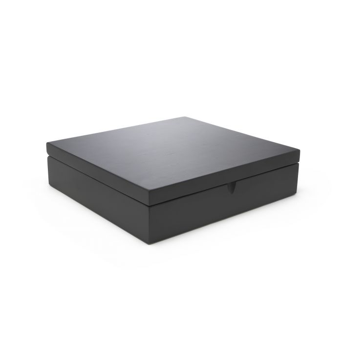 bredemeijer Tea box 12-compartments Bamboo black